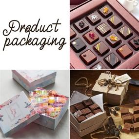 img 3 attached to «🍬 Квадратные формы для конфет из силикона - 80 ячеек, идеально подходят для карамели, шоколада, пралине, льда и мармелада»