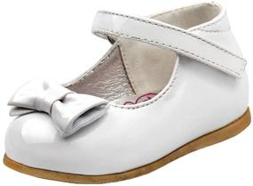 img 4 attached to 👠 Charming Patent Dressy Shoe Bow for Josmo Baby Girls (Infant, Toddler)