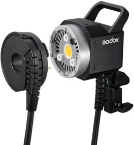 img 2 attached to 📸 Godox H400P Extension Flash Head for AD400pro, Power Cable Extension for Godox AD400Pro Outdoor Flash Strobe, Handheld Grip and Additional Light Head Included, Quick and Easy Installation