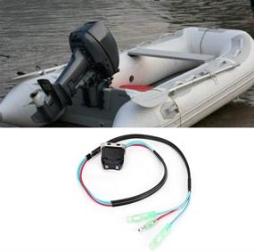 img 3 attached to 🚤 Aramox Outboard Trim Switch with Remote Control for Yamaha Outboard Motors - Trim & Tilt Switch Assembly