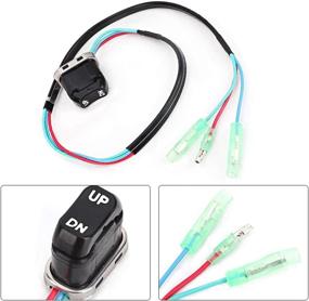 img 1 attached to 🚤 Aramox Outboard Trim Switch with Remote Control for Yamaha Outboard Motors - Trim & Tilt Switch Assembly