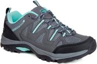 👟 nord trail mt. evans women's hiking shoes: breathable and lightweight outdoor trekking shoes with high-traction grip logo