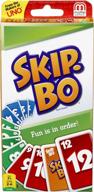 🎉 unleash fun and excitement with mattel games 1050 skip card logo