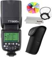 godox tt685n speedlite для nikon: вспышка ttl с высокоскоростной синхронизацией для d80 d90 d7100 d5100 d5200 d3100 d3200 логотип