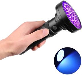 img 4 attached to 🔦 WindFire Pocket Size Waterproof 51 LED Handheld UV Blacklight Flashlight - Stain & Urine Detector Torch for Pets, Counterfeit Money