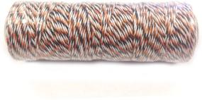 img 4 attached to 🧡 Black and Orange 4ply 110 Yard Cotton Baker's Twine by Wrapables