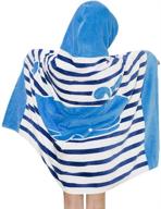 hooded searchi drying absorbent dolphin logo