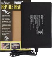 🐢 bn-link reptile heating pad: waterproof electric under tank terrarium mat for optimal comfort of turtles, lizards, frogs, and more логотип
