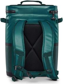 img 1 attached to 🎒 Igloo Reactor 24-Can Portable Soft Sided Insulated Cooler Bag with Leakproof and Waterproof Zipper, Backpack Style, Padded Shoulder Straps - Ideal for Hiking, Camping, Fishing, and Picnic - Deep Teal