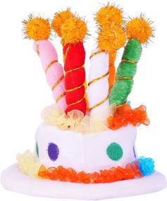 img 3 attached to 🎂 Rubie's Costume Company Pet Birthday Cake Hat - Enhance Your Pet's Celebration