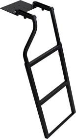 img 3 attached to 🚘 Traxion 5-100 Tailgate Ladder: Easy Access for Your Vehicle's Rear, Black Finish