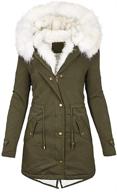 🧥 kaxindeb women's winter hooded coats - warm fleece lined long thicken parka jackets with puffer fur coat logo