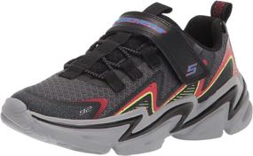 img 4 attached to Skechers WAVETRONIC Sneaker Black Multi