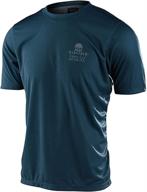 troy lee designs men's flowline stacked mtb short sleeve jersey: the ultimate trail mountain biking essential logo