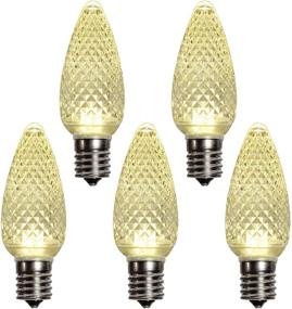 img 4 attached to 🔆 Enhance Your Outdoor Decor: Pack of 25 LED C9 Warm White Replacement Christmas Light Bulbs for Outdoor String Light