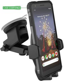 img 2 attached to Case Compatible Encased Car Mount Phone Holder for Google Pixel 4a, 5a, Pixel 6, 6 Pro