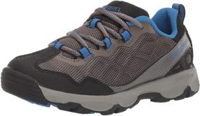 img 4 attached to Merrell Unisex Chameleon Lace Up Turquoise Girls' Shoes: Versatile Comfort and Style!