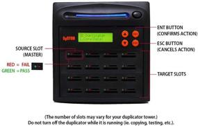 img 2 attached to 📸 Systor 1-7 SD/microSD Duplicator - Fast Standalone Memory Card Copier/Eraser