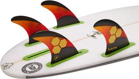 img 2 attached to Futures Fins TECHFLEX 5 FIN ORANGE