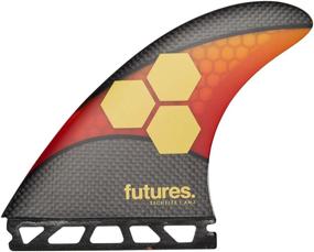 img 4 attached to Futures Fins TECHFLEX 5 FIN ORANGE