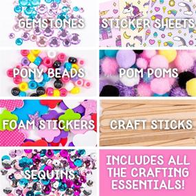 img 2 attached to 🦄 Unleash Your Creativity with the Horizon Group USA Ultimate Box of Crafts, Unicorn Theme