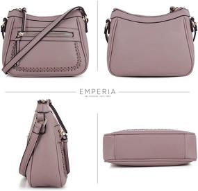 img 1 attached to EMPERIA Crossbody Purse Woman Black Women's Handbags & Wallets and Crossbody Bags