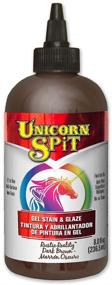 img 4 attached to 🦄 Unicorn SPiT 5771012: Rustic Reality Gel Stain & Glaze - 8oz Bottle (Assorted Colors)