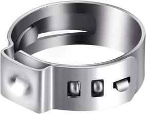 img 3 attached to 🔒 Solarson 100 Pack PEX Cinch Clamps, 0.5 Inch Stainless Steel Crimp Rings for PEX Tubing Fittings