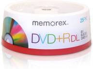 memorex 8 5gb double layer spindle computer accessories & peripherals logo