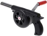 🔥 fbest outdoor cooking bbq fan air blower: the perfect hand crank tool for picnics, camping, and barbecue fire bellows logo