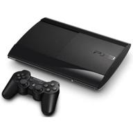 🎮 black sony playstation 3 console with 250gb storage logo