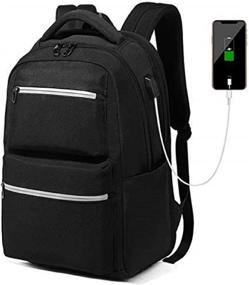 img 4 attached to 🎒 Outdoor Backpack Rucksack with Built-in Headphones & Shoulder Straps