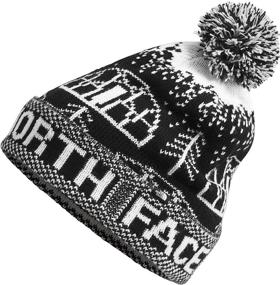 img 1 attached to 🧣 The North Face Fair Isle Beanie: Stylish and Cozy Winter Headgear