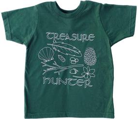 img 3 attached to 🏕️ ZippyRooz Unisex Treasure Hunter Hiking Camping Tee Shirt for Toddler, Kids & Youth - Ideal for Boys & Girls