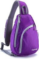 🎒 ultimate versatility: suyzufly crossbody shoulder resistant backpacks and casual daypacks логотип