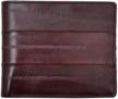 vidlea genuine wallet bifold burgundy women's handbags & wallets in wallets logo