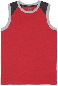 img 1 attached to 👕 French Toast Boys' Sleeveless Muscle Tee: Stylish and Comfortable!