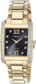 img 3 attached to ⌚ Seiko Women's SUP406 Ladies' Dress Sport Quartz Gold Watch: Elegant Analog Display from Japan