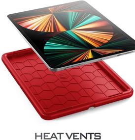 img 2 attached to Poetic TurtleSkin Heavy Duty Case Designed For IPad Pro 12