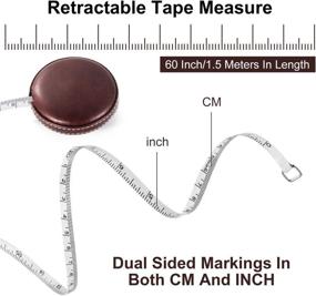 img 3 attached to Kiemeu Retractable Measure Measuring Measurements