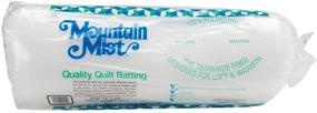 img 1 attached to 🏔️ Mountain Mist Polyester Quilt Batting - Premium Twin 72" x 90" Size