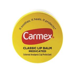 img 4 attached to Carmex Classic Lip Balm Medicated 0.25 oz (4-Pack): Moisturize and Protect your Lips!