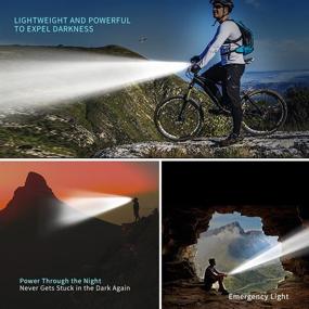 img 1 attached to 🚲 High-Performance Rechargeable Bike Headlight - 10+ Hours Runtime, 1000 Lumens, Waterproof, 5 Light Modes - Easy Mount for All Bicycles: Mountain, Road