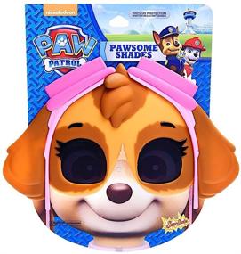 img 3 attached to 🐾 Sun-Staches Costume Sunglasses Skye Paw Patrol Party Favors UV400 in Brown, Yellow, Pink, and Black - Fun and Functional Eyewear for Skye Fans