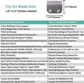 img 3 attached to Professional Clipper Cutting Clippers Replacement