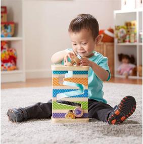 img 3 attached to 🦓 Enhance Your Child's Development with Melissa Doug Safari Zig Zag Toy