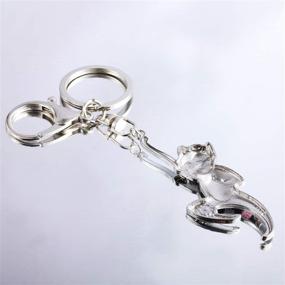 img 1 attached to 🐵 Lovely Monkey Keychain Keyring by Luckeyui