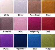 🎨 large 10" x 10" diy iron-on vinyl sheets - 12 glitter paper colors - heat transfer htv vinyl with extra-strong adhesive backing - ideal for fabric or diy crafts - hand cutting, circuit, silhouette cameo logo