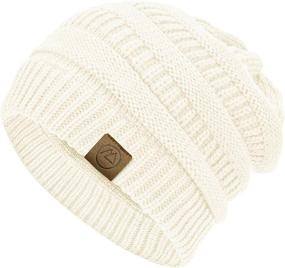 img 1 attached to 🧣 Durio Winter Hats for Women: Stay Warm in Cable Knit Beanie - Soft, Thick Beanie Hat for Chilly Days