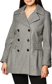 img 3 attached to Calvin Klein Womens Polished Button Women's Clothing and Coats, Jackets & Vests